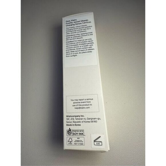 Klairs Freshly Juiced Vitamin Charging Serum 30ml - Picture 4 of 6